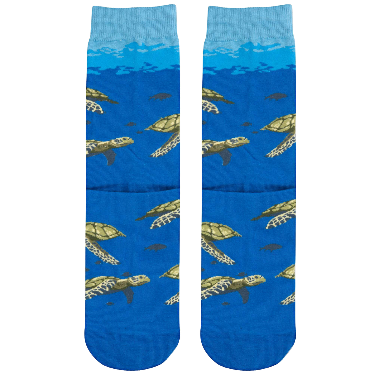 Sea Turtles Socks - Kids -  4-7