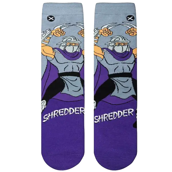 TMNT Shredder Socks