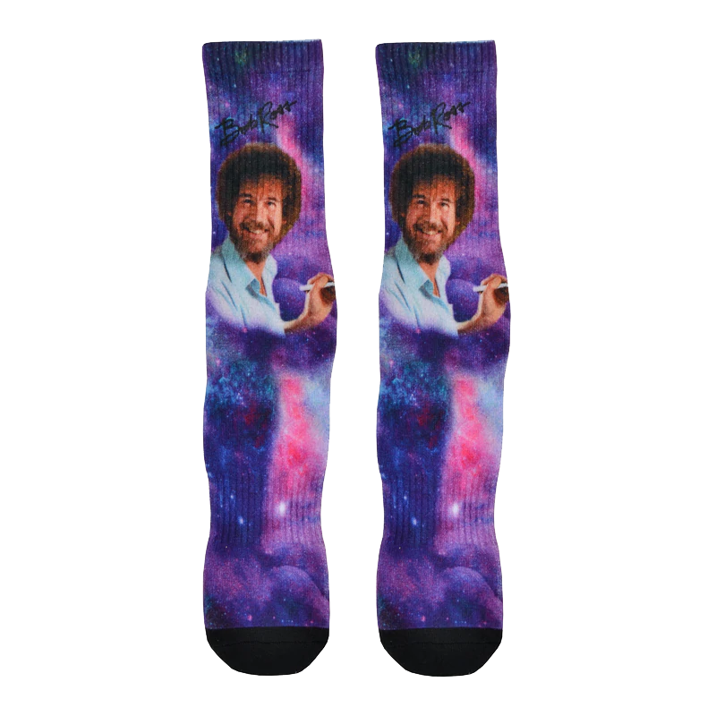 Bob Ross - Spaced Out Socks - ML