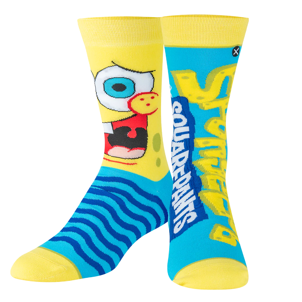 SpongeBob Big Face Knit Socks