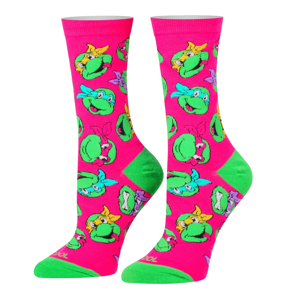 TMNT - Turtle Games Socks - Womens