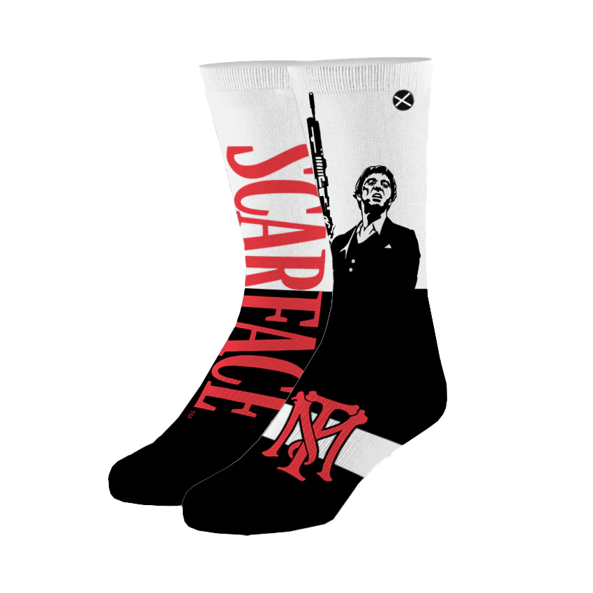 Scarface - Tony The Boss Mix Match Knit Socks