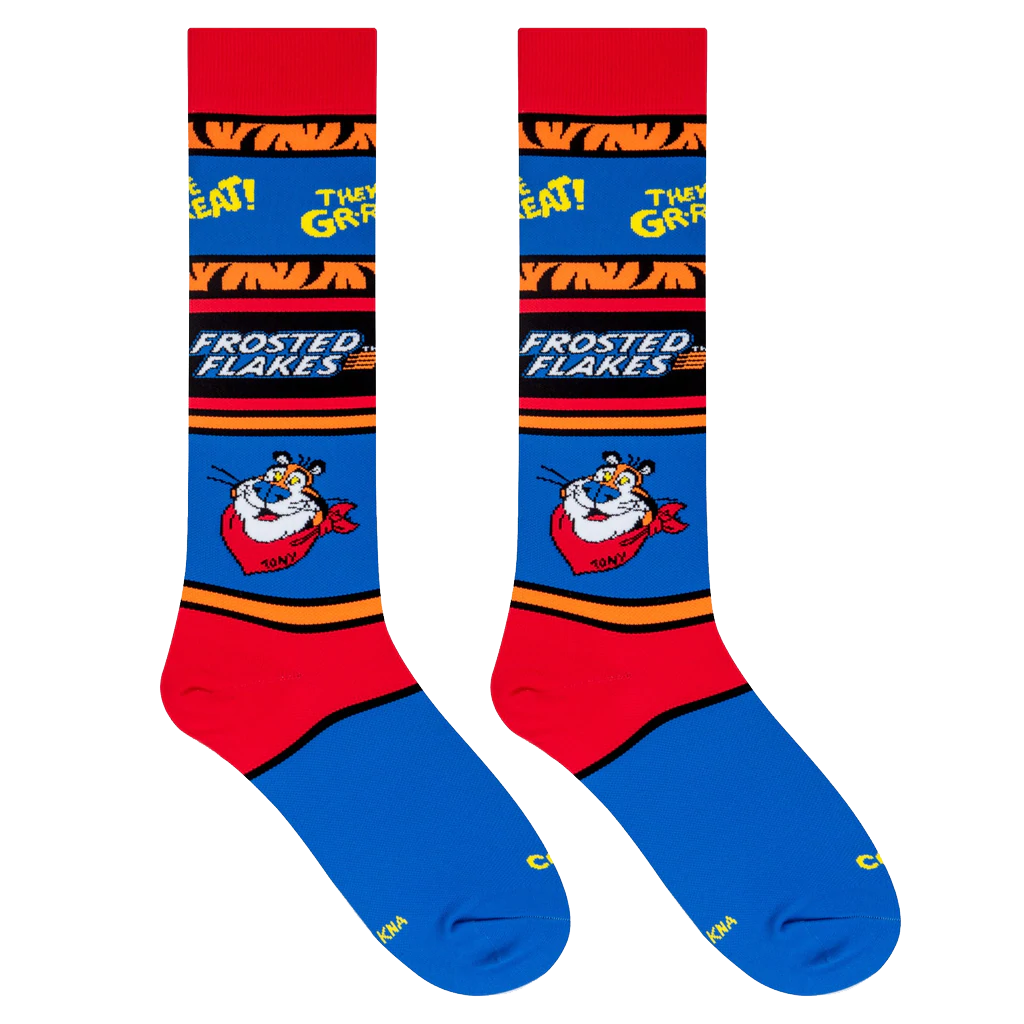 Frosted Flakes - Tony The Tiger Socks - Compression - Large
