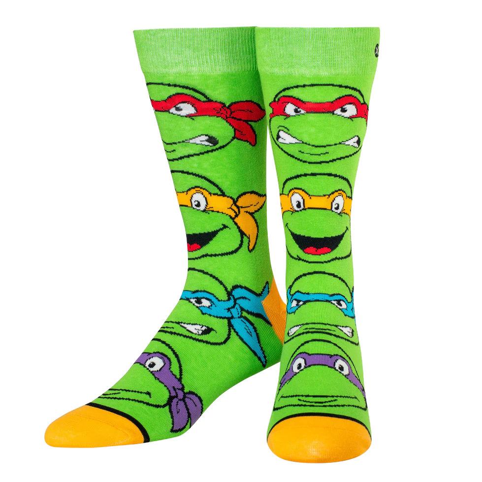TMNT Turtle Boys Knit Socks