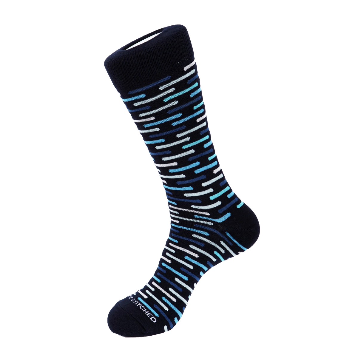 Slider Stripes Socks - Blue