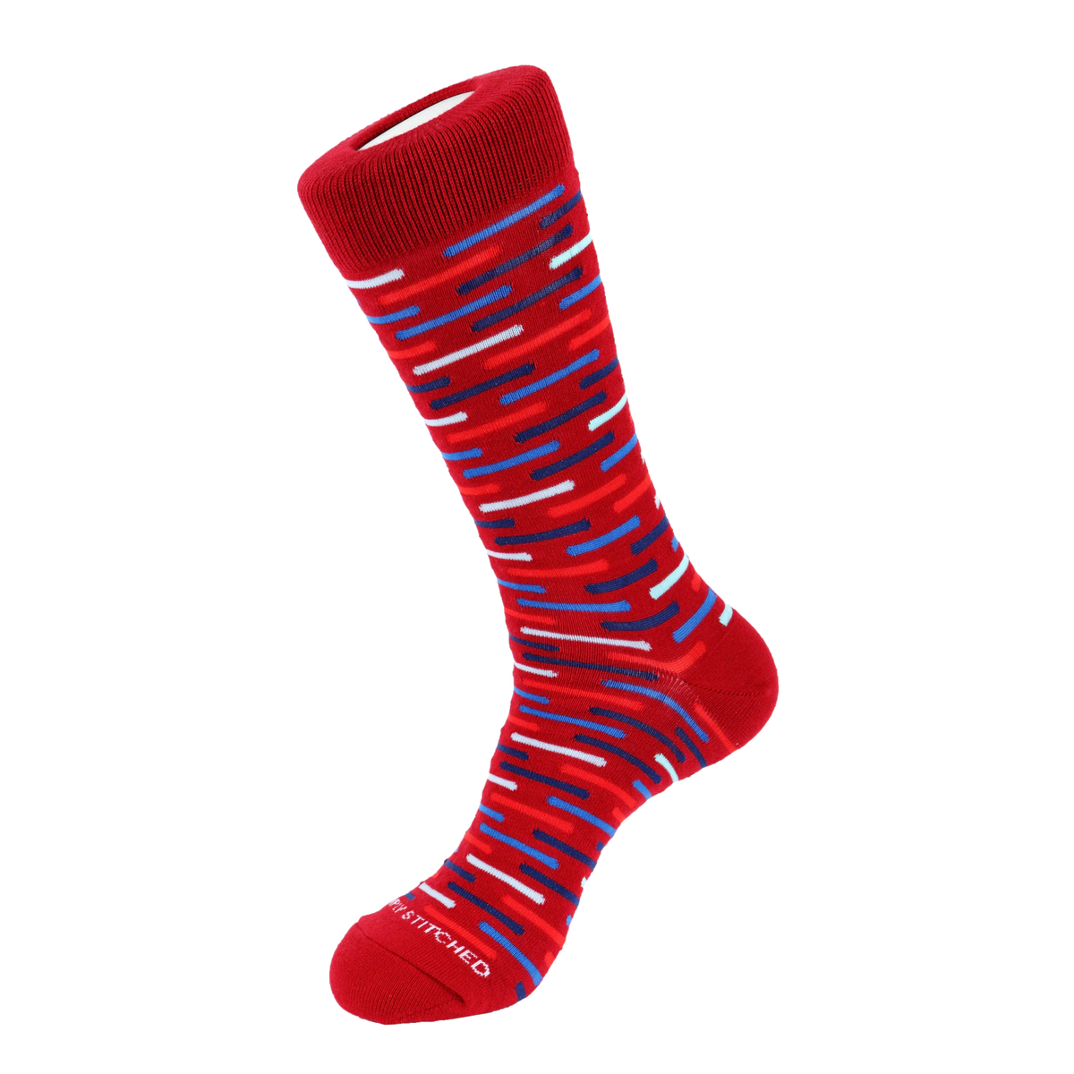 Slider Stripes Socks - Red