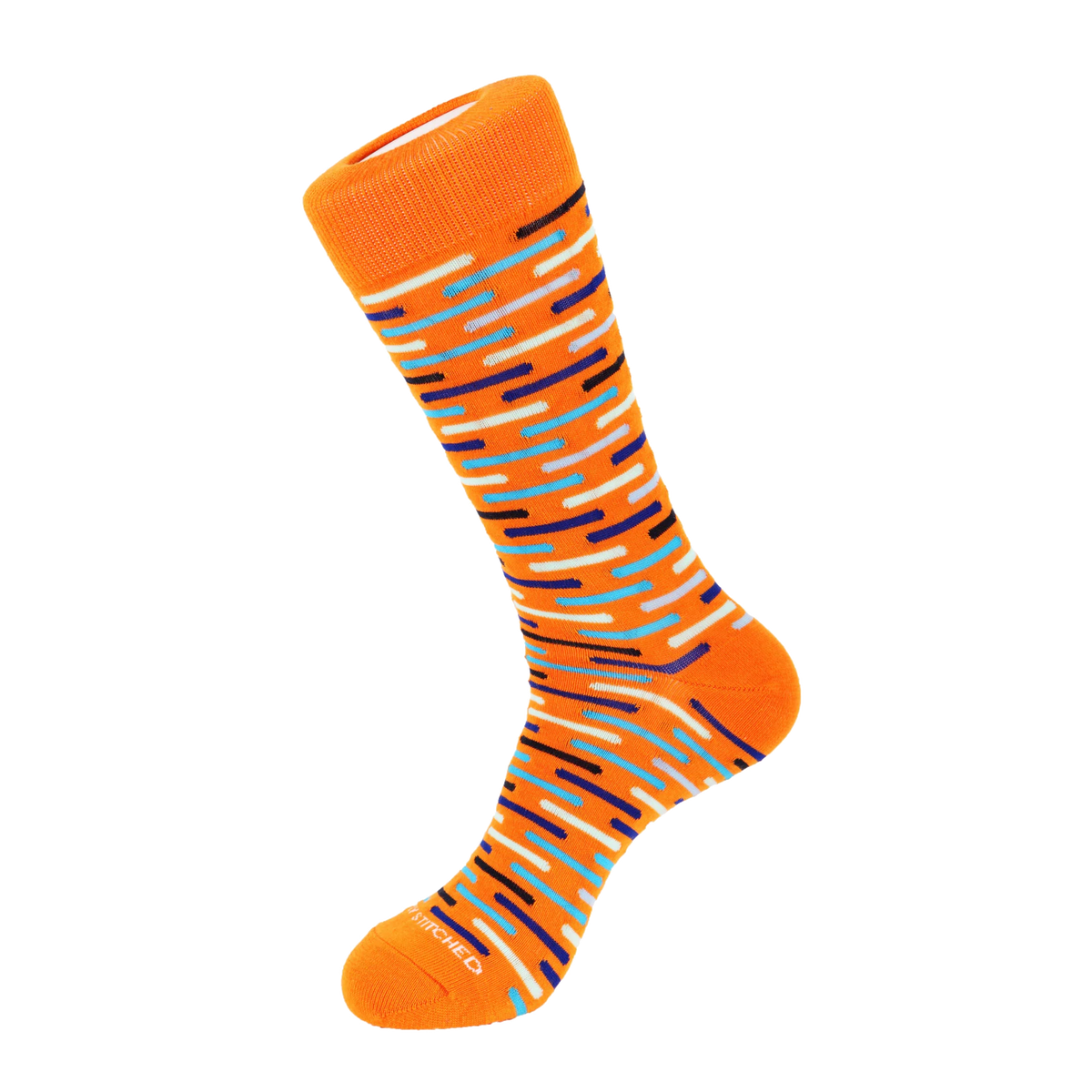 Slider Stripes Socks - Orange