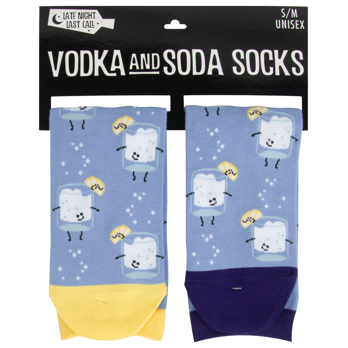 Vodka &amp; Soda Socks - S/M
