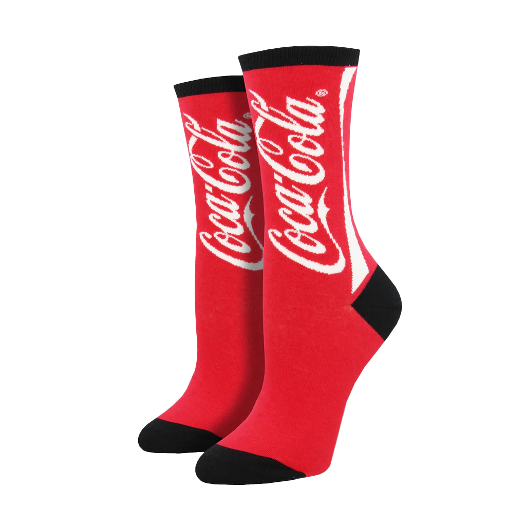 Coca-Cola Socks - Red - Womens