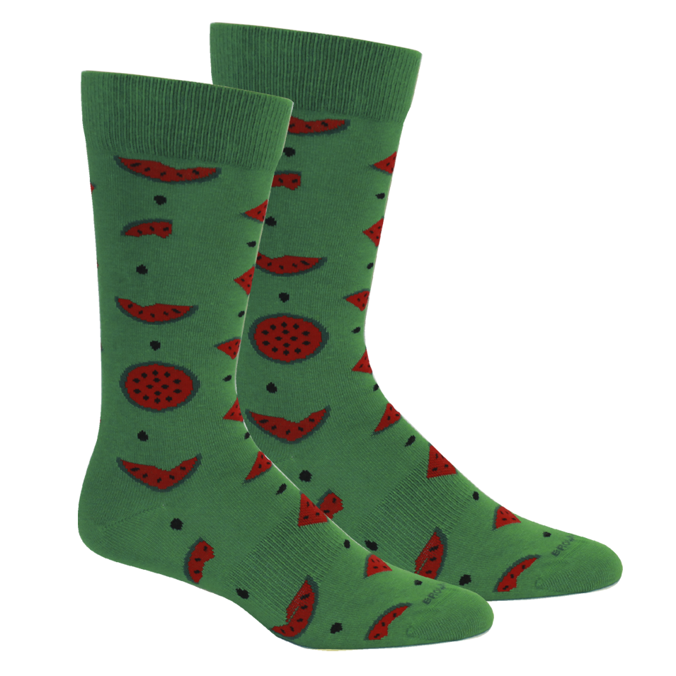 Watermelon Socks - Jolly Green