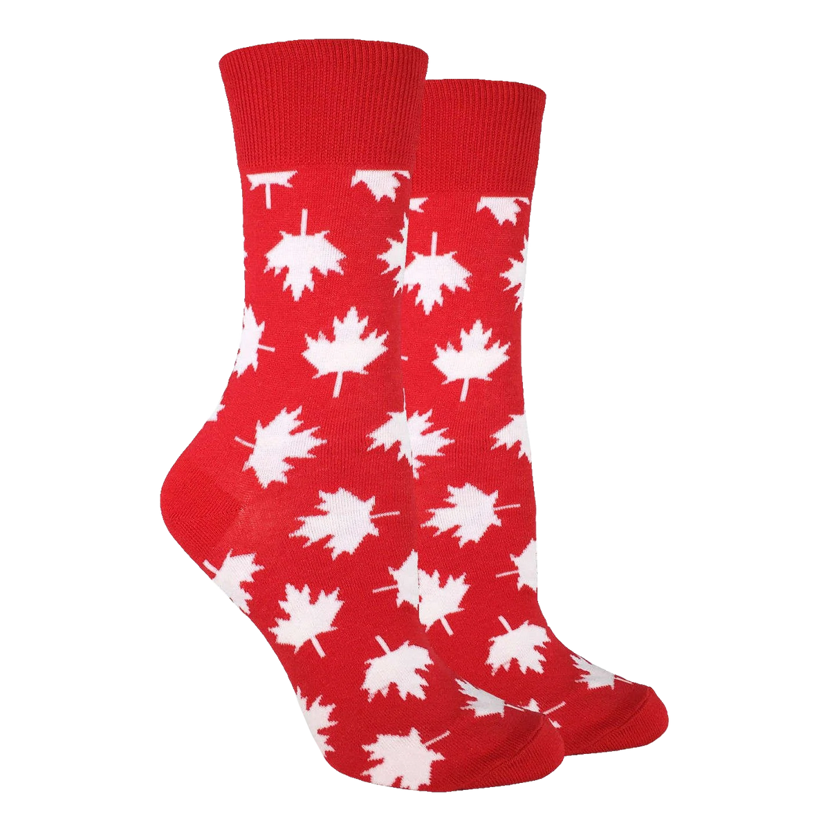 Canada Maple Leaf Socks - Womens