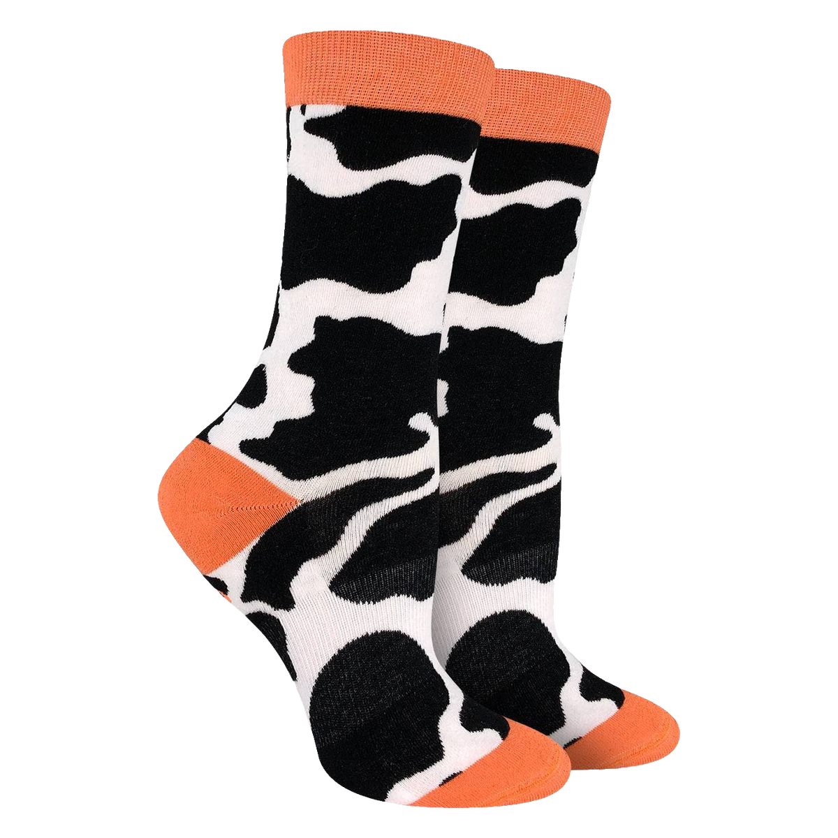 Cow Print Socks - Womens