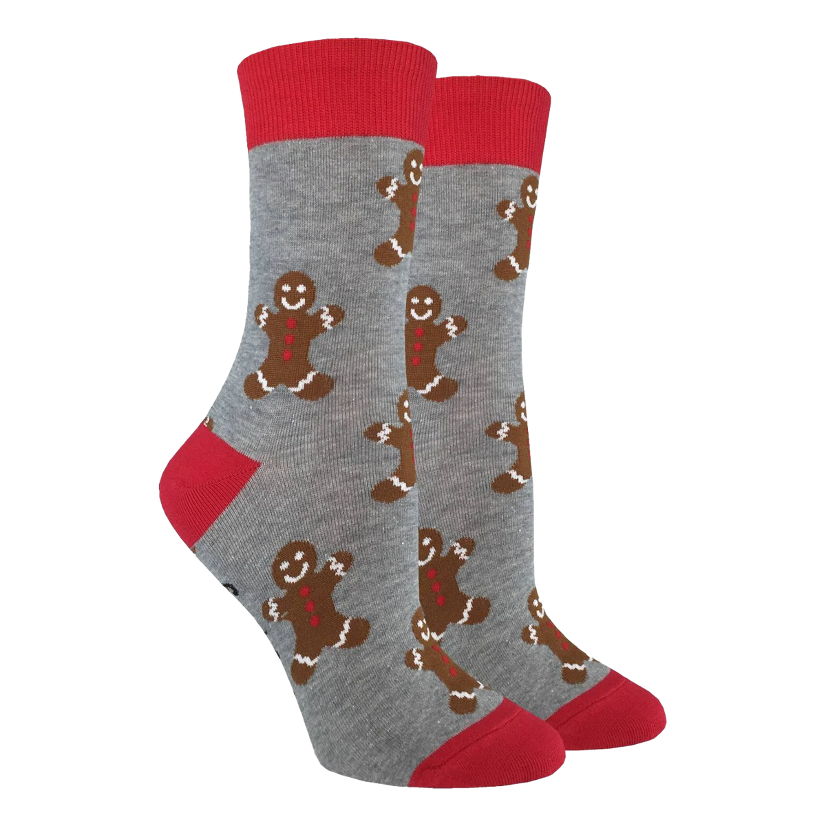 Gingerbread Men Socks - Womens