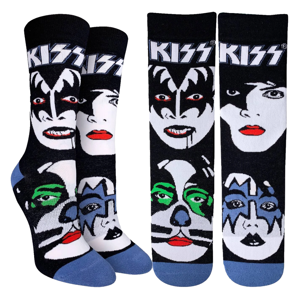 Kiss Band Socks - Womens