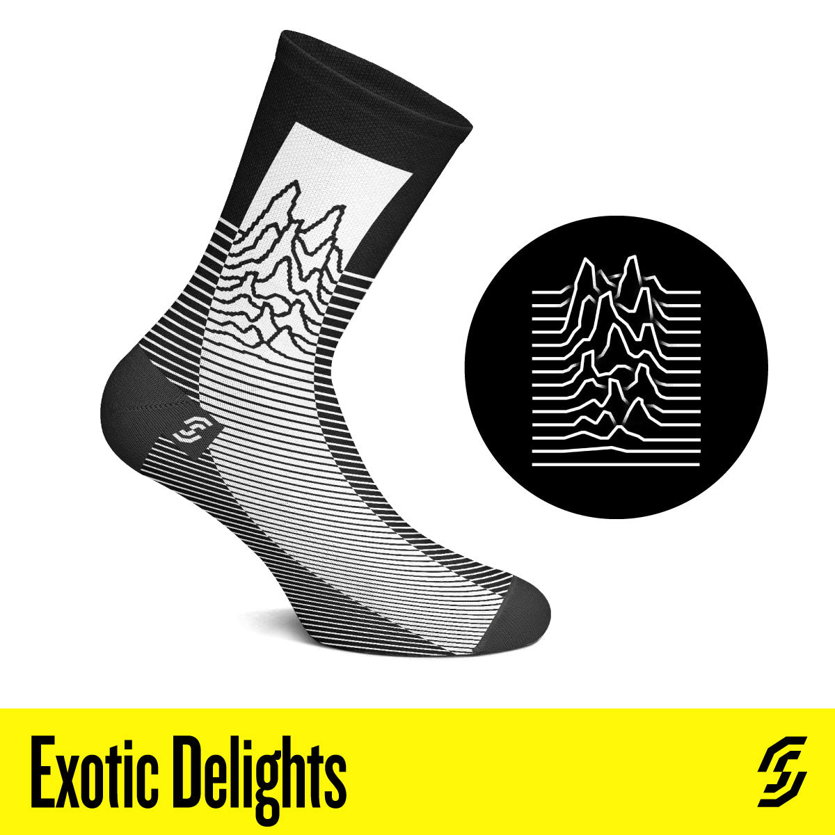 Exotic Delights Socks - Medium
