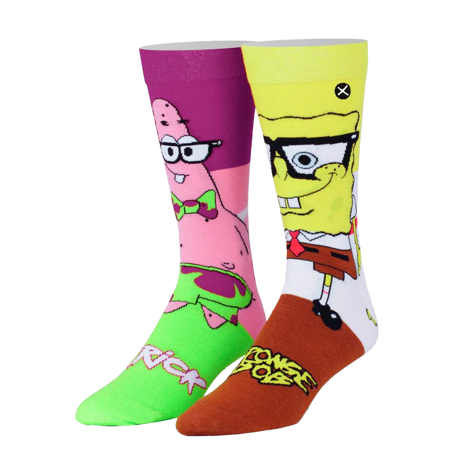 SpongeBob Nerd Pants 360 Knit Socks