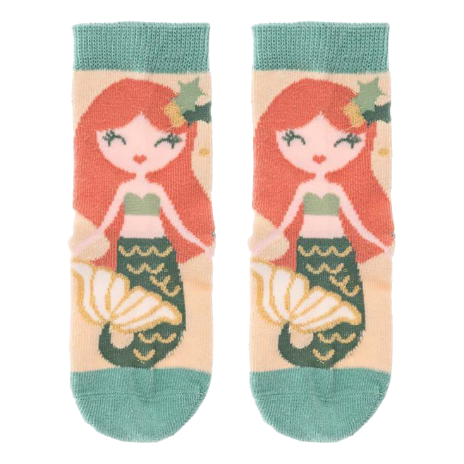 Holiday Socks - Mermaid - Kids Large